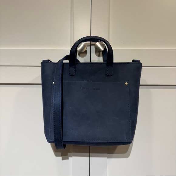 Portland Leather Almost Perfect Mini Crossbody Tote - Picture 2 of 6